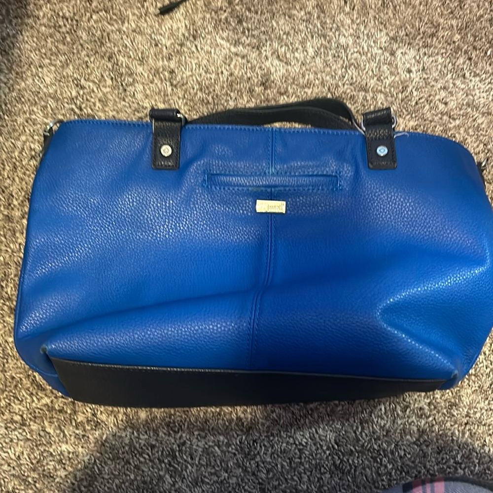 thirty-one bright blue purse